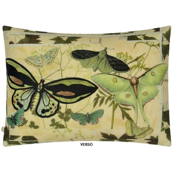Cuscino Floral Aviary Parchment Parchment John Derian