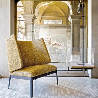 Tessuto terrazzo Avorio Rubelli