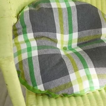Tessuto Brera Scozzese Teal Designers Guild