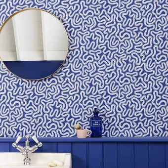 Coral Wallpaper Lapis MissPrint
