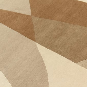 Tappeti Riflessi Beige par Gio Ponti 250x300 cm AMINI