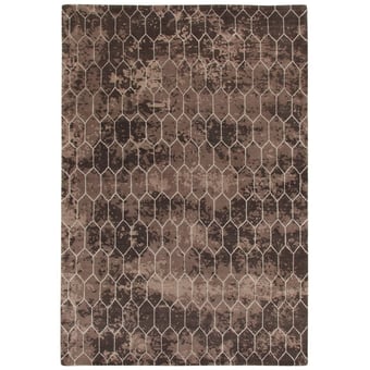 Tappeti Taranto Brown par Gio Ponti 170x240 cm AMINI