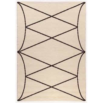 Tappeti Lune Cara par Gio Ponti White AMINI