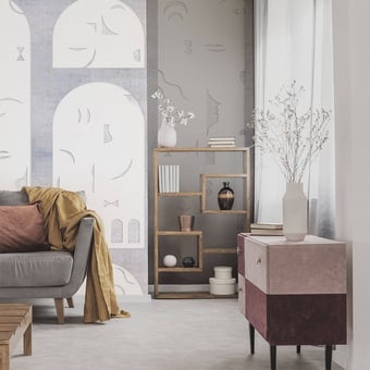 Rostros Panel Grey Coordonné