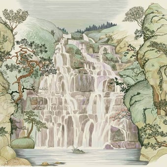 Papier peint panoramique Fallingwater Summer Coordonné