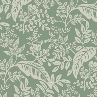 Papel pintado Canopy Rose/Metallic Silver Rifle Paper Co.