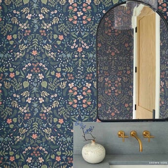 Papel pintado Wildwood Navy Rifle Paper Co.