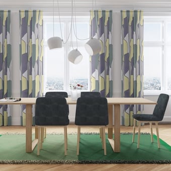 Tappeti Fringe Graphite Kvadrat