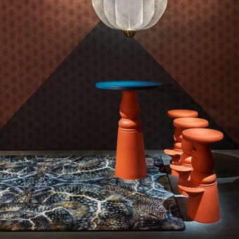 Blooming Seadragon Rug Espresso MOOOI
