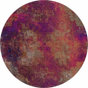Alfombras Erosion rond Rhodonite MOOOI