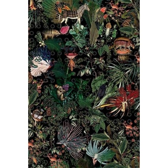 Alfombras Menagerie rectangle Raven MOOOI