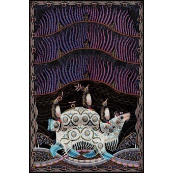Polar Byzantine Chapter 1 Rug Dark MOOOI