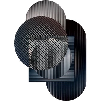 Tappeti Trichroic Hoxton - Shapes Night MOOOI