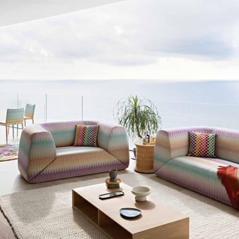 Yugawara Velvet Rainbow Missoni Home
