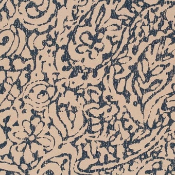 Gargas Fabric Bleu Indigo Olivades