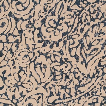 Tela Gargas Bleu Indigo Olivades