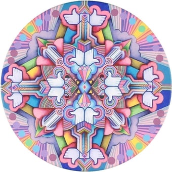 In Like We Trust Rug Rainbow MOOOI