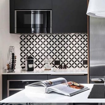 Carreau ciment Rosace Doeskin Carodeco