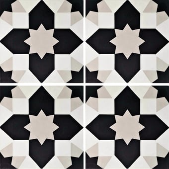 Carreau ciment Oriental Moleskin Carodeco