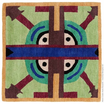 NDP22 Rug by Nathalie du Pasquier 90x90 cm Post Design