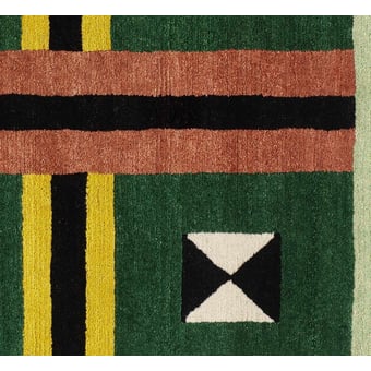 Tapis NDP24 par Nathalie du Pasquier 90x90 cm Post Design