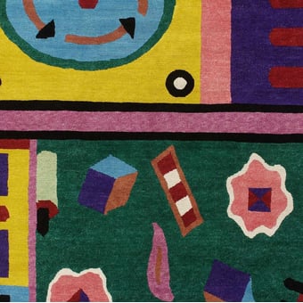 NDP28 Rug by Nathalie du Pasquier 200x275 cm Post Design