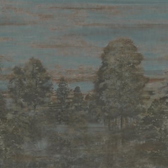 Papier peint panoramique Macbeth Forest Armani Casa