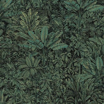 Papier peint Sauvage Aqua Masureel
