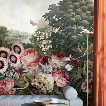 Sissinghurst Panel Claret Masureel