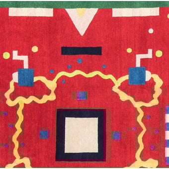 India Rug by Georges Sowden 200x200 cm Post Design