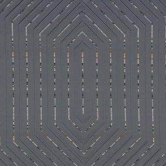 Tessuto Pyramide Anthracite Casamance