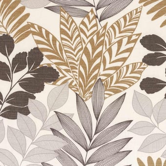 Tissu Les Touquetoises Mordore/Carbone Casamance