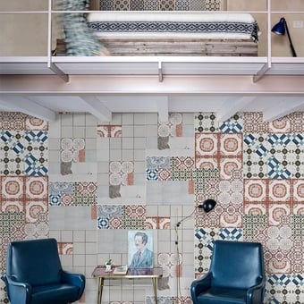 Papier peint Tell me Tiles Color/Color Wall&decò