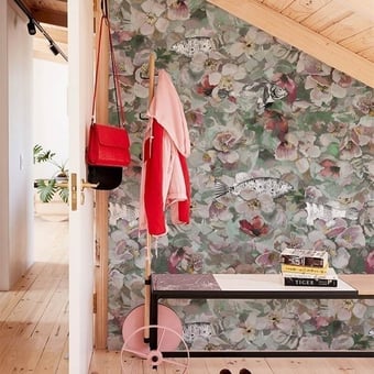 Papier peint La Vie en Rose Pink Wall&decò