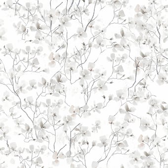 Ramage Wallpaper Grey Wall&decò