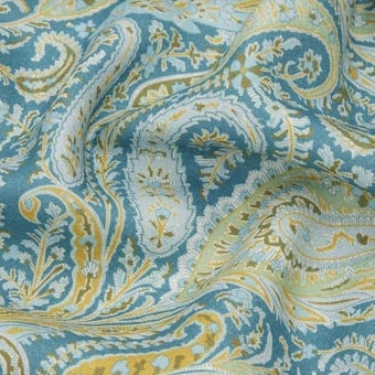 Felix Raison Chiltern Linen Fabric Pewter Liberty