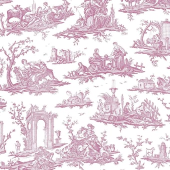 Carta da parati Fragonard Noir Charles Burger
