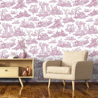 Fragonard Wallpaper Noir Charles Burger