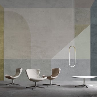 Quattrocento Panel Slate Inkiostro Bianco