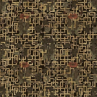 Nouveau Panel Brown Inkiostro Bianco