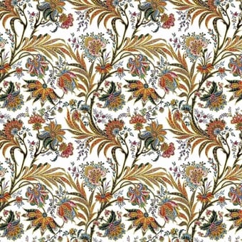 Arabesque Panel Orange Inkiostro Bianco