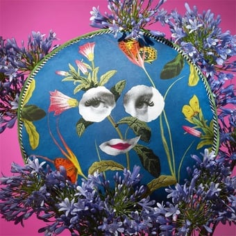Coussin Premier Rendez-vous Marais Christian Lacroix