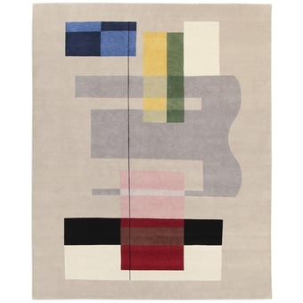 Tappeti Composizione 57 10 par Manlio Rho 250x300 cm AMINI