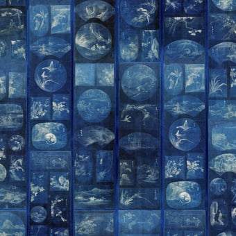 Panoramatapete Aizome Indigo Mindthegap