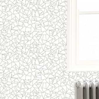 Carta da parati Windmill Black/White Erica Wakerly