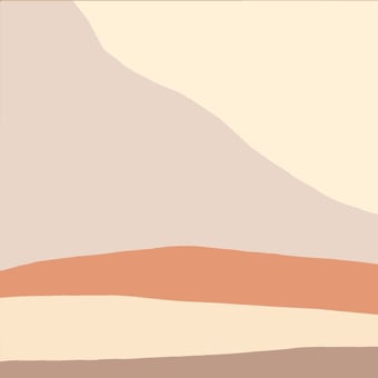 Mondi Paralleli Aria Panel Creme/Rose/Green Code
