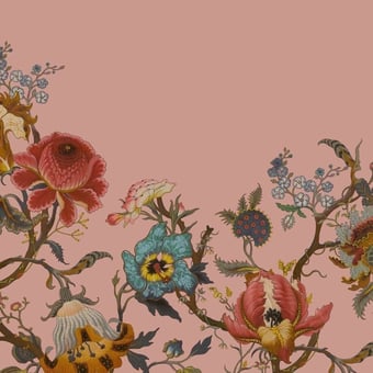 Papel pintado mural panorámico Climbing Walls Artemis Blush House of Hackney