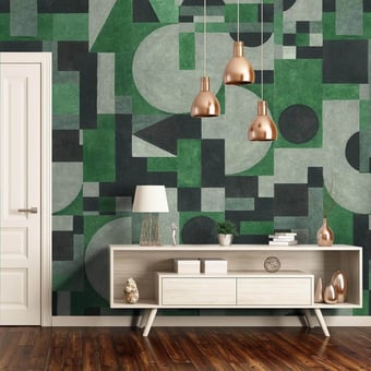 The Great Gatsby 2 Panel Green/Black Pascale Risbourg