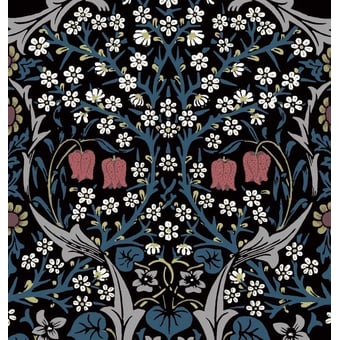 Papel pintado mural panorámico Climbing Walls Blackthorn Teal House of Hackney