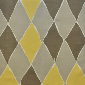 Arlequin Fabric Beige/Brun Nobilis